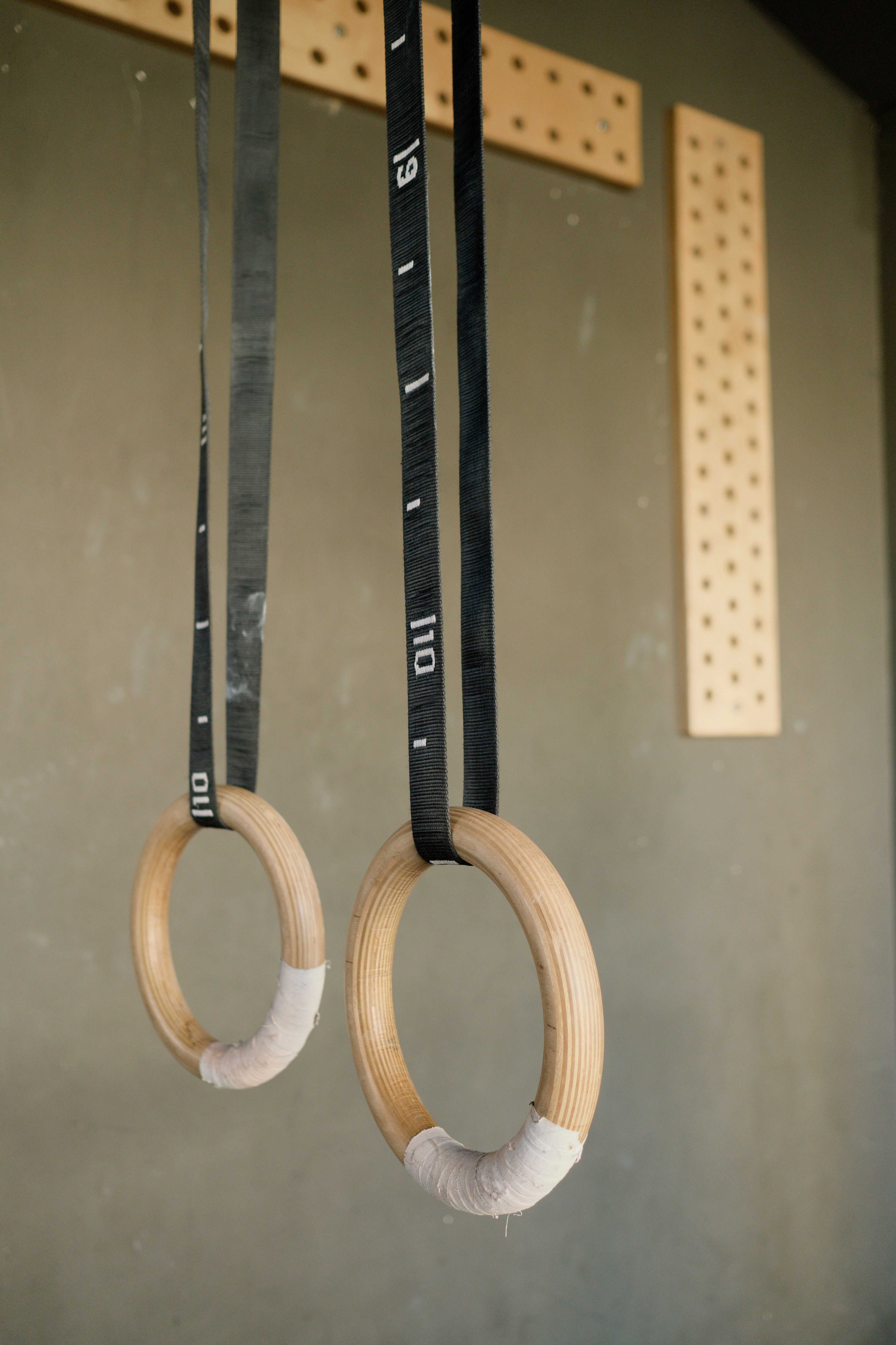 Gymnastics equipment and training area
