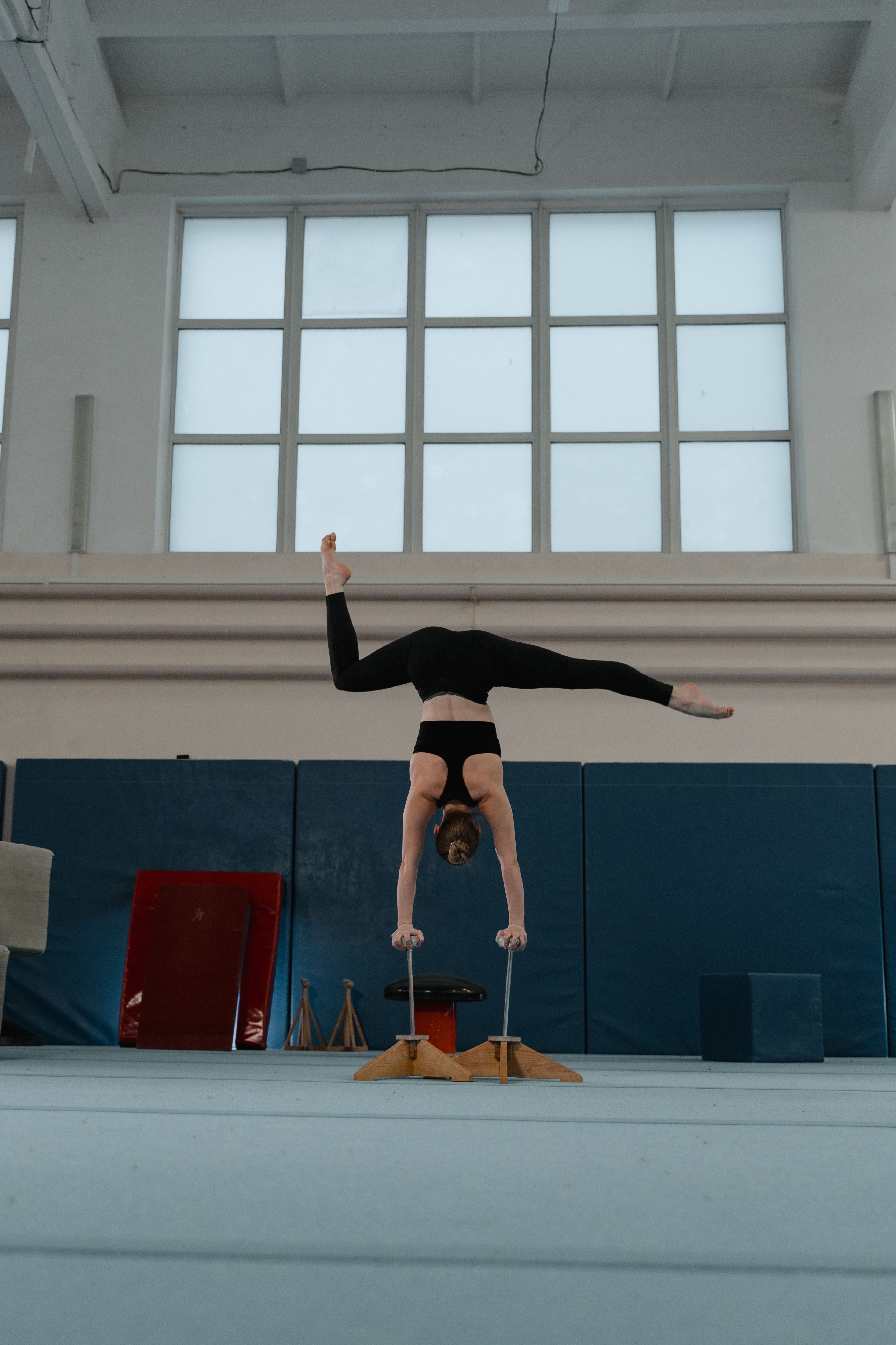 Recreational gymnastics class